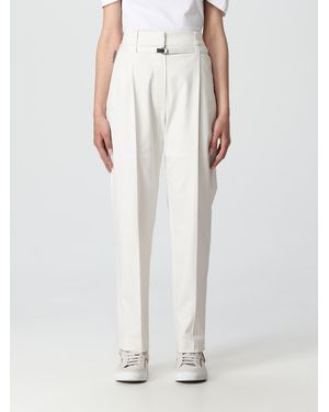 Brunello Cucinelli Off Tapered Cotton Pants - White