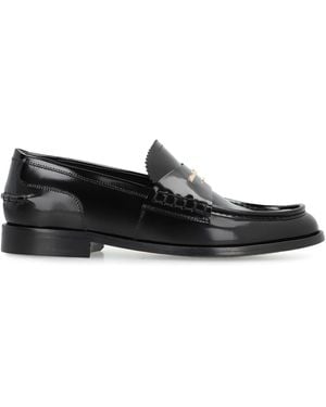 Alexander Wang Carter Patent Leather Loafers - Black