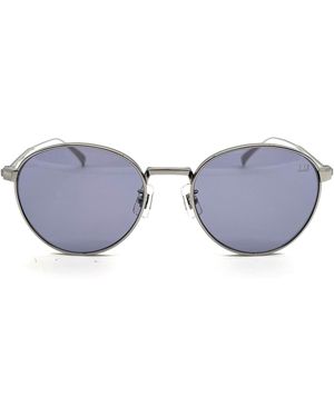 dunhill Sleek Titanium Sunglasses With 145Mm Temple Size - Blue