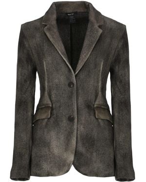 Avant Toi Wool And Cashmere Blazer - Black