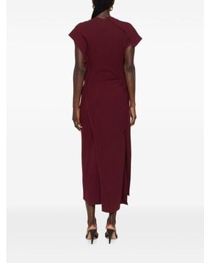 Victoria Beckham Dress Victoria Viscose - Purple