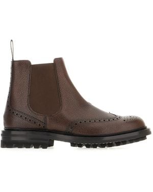 Church's Leather Entyre Ankle Boots - Brown