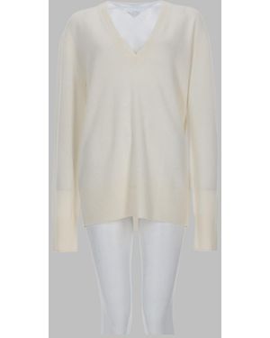TOTEME Cashmere Sweater Sweaters - White