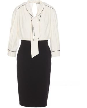 Elisabetta Franchi Dresses - White