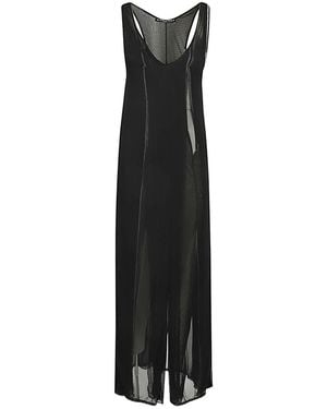 Y. Project Long Tank Dress - Black