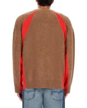 DIESEL K-Lollo Jumper Alpaca Jumpers - Orange