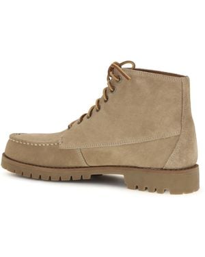 Sebago Leather Boots Parker Calf - Natural