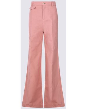 Chloé Cotton Trousers - Pink