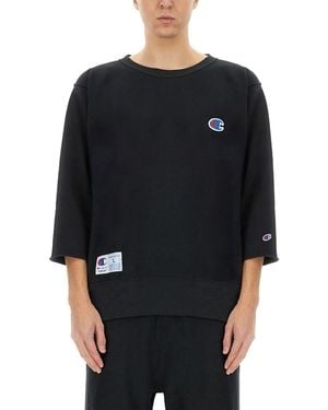 Undercover Champion X T-Shirt Cotton T-Shirts - Black