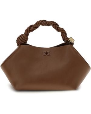 Ganni Small Bou Handbag Shoulder Bags - Brown