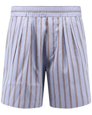 Tom Ford Silk Bermuda Shorts - Blue