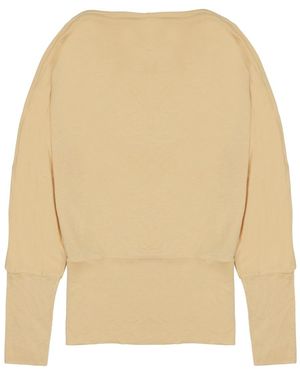 TOTEME Viscose Sweater Sweaters - Natural