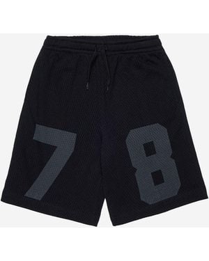 DIESEL Shorts Pmesh Cotton - Black