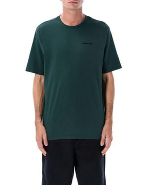 Patagonia P-6 Logo Responsibili-Tee - Green