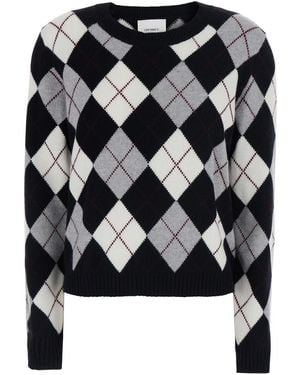 Lisa Yang Crew Neck Sweater Antoni- Cashmere Knitted Tops - Black