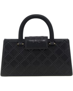 Tory Burch Fleming East-West Shopping Bag - Black
