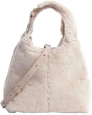 Coccinelle Shoulder Bag Natural-Rosette Polyester