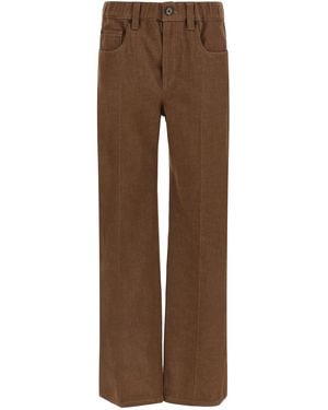 Brunello Cucinelli Cotton Jeans Denim Clothing - Brown