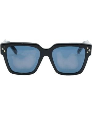 Dior Sunglasses Square Full Rim, Shiny Frame And Lens Cddiamonds3F10B0 - Blue