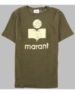 Isabel Marant T-Shirt Zewel Cotton T-Shirts - Green
