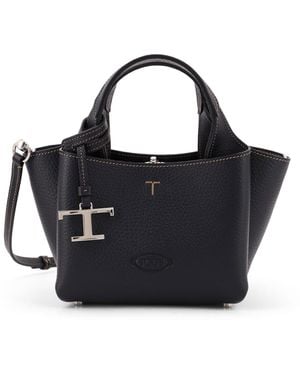 Tod's Apa Micro Leather Bag - Black