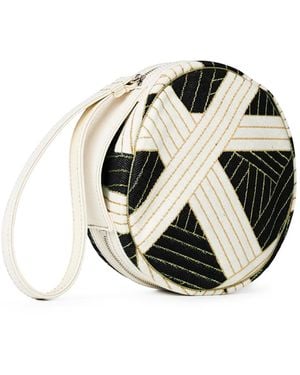 Missoni Nastri Round Beauty Clutch Bag - Black