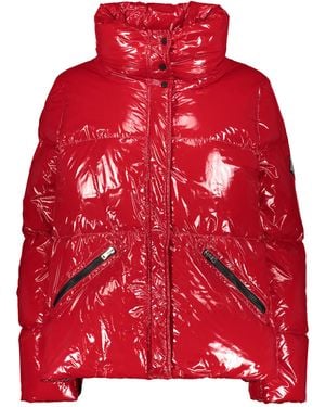 Herno Glossy Nylon Down Jacket - Red