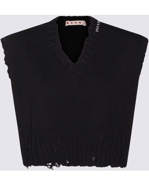 Marni Cotton Knitwear - Black