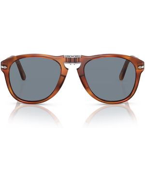 Persol Po0714Sm 096-56 Celluloid Occhiali Sole - Grey