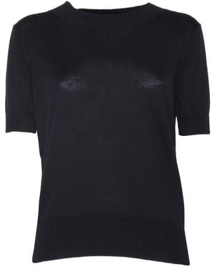 PHI FDL Crewneck Jumper Ss Cotton - Black