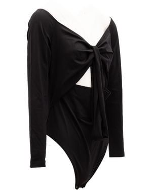 McQueen And Cotton Top - Black