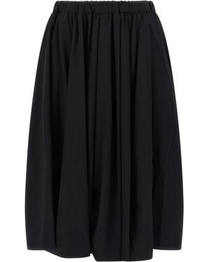 Comme des Garçons Wool Skirt - Black