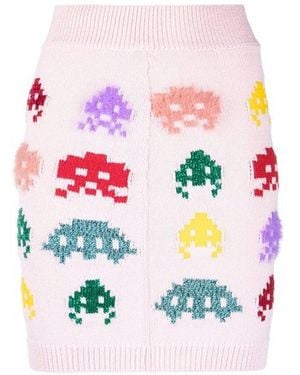 Stella McCartney Gamer Knit Skirt - Pink