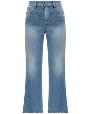 Gucci Jeans With Slightly Flared Legs - Blue