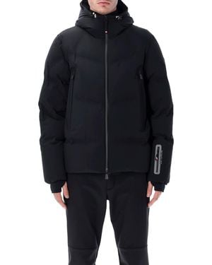 Moncler Angren Hooded Down Ski Jacket - Blue