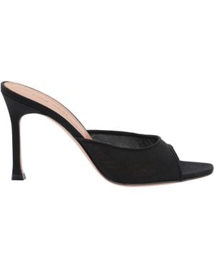 AMINA MUADDI Alexa Slipper Sandals - Black