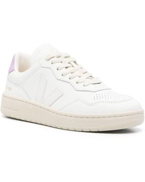 Veja V-90 O.T. Leather Trainers - White