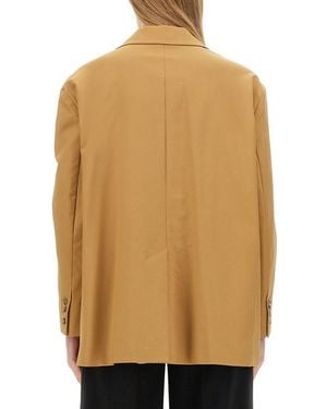 Max Mara Jacket Monica Cotton - Natural