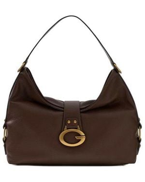 Guess Shoulder Bag Polyurethane - Brown