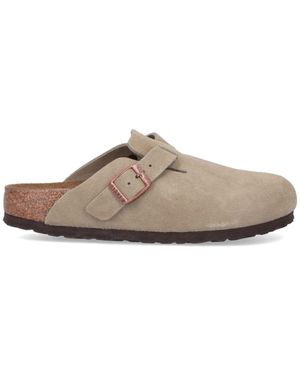Birkenstock Boston Mules - White