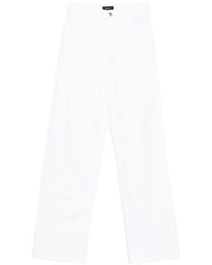 Fay Denim Cotton Jeans - White