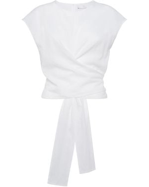 Tela Top Marlon - White