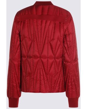 Moncler Geocamo Flight Down Jacket - Red