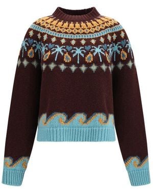 Alanui Wool Oves Aries Sweatshirt - Black