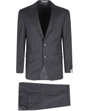 Corneliani Abito Lana Twill 130's - Black