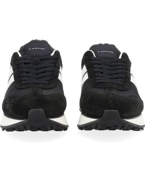 Lanvin Sneaker Bumpr Calf Leather Bovine Sneakers - Black