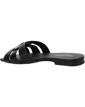 Saint Laurent Leather Sandals - Black
