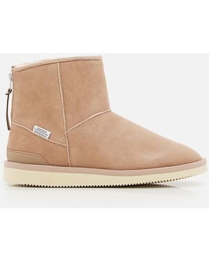Suicoke Els-M2Ab-Mid Boots - Natural