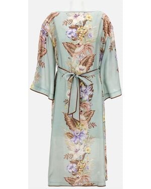 Zimmermann Midi Dress - White
