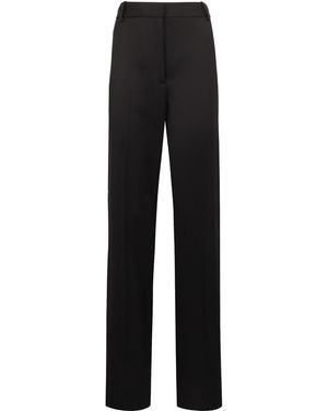 Nili Lotan Corette Wool Trousers - Black